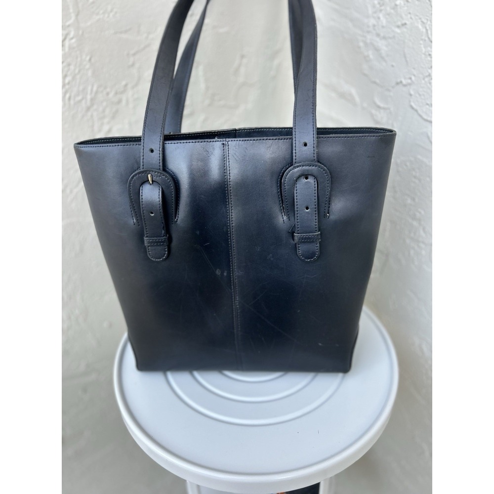 Carla Mancini Black Leather Tote